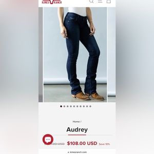 Women’s Audrey Kimes Ranch Jeans